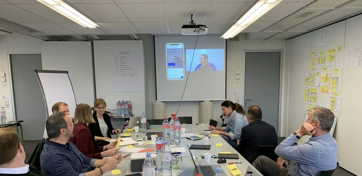 Design Sprint mit Live-Usertest